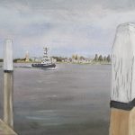 Bikkel - 16 04 2020 three rivers point Dordrecht 2- acryl on canvas - 30x40cm - 2020 60