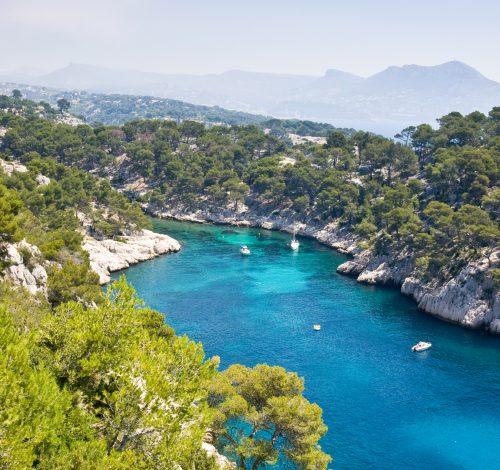 Les Calanques on the French Riviera