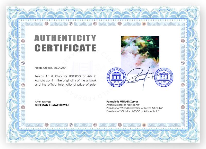AUTHENTICITY CERTIFICATE