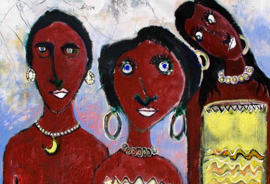 1049 KAMAL ABU0JALAWEH Artist JORDAN 90cmx100cm