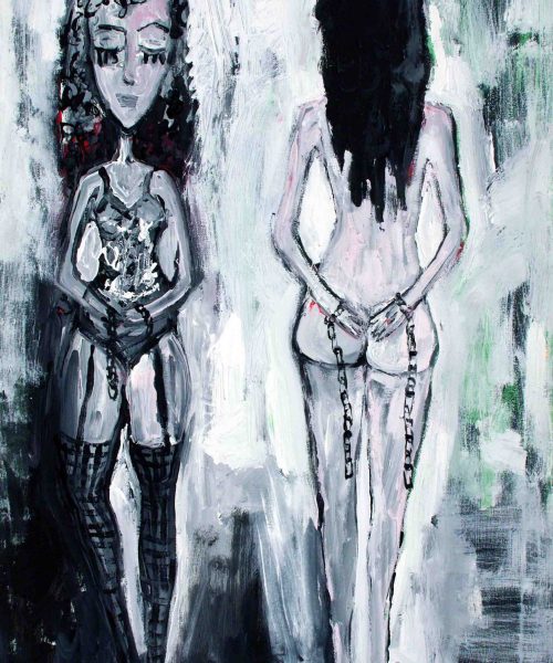 1082 IVANA TODOROVIC Artist SERBIA 100cmx70cm