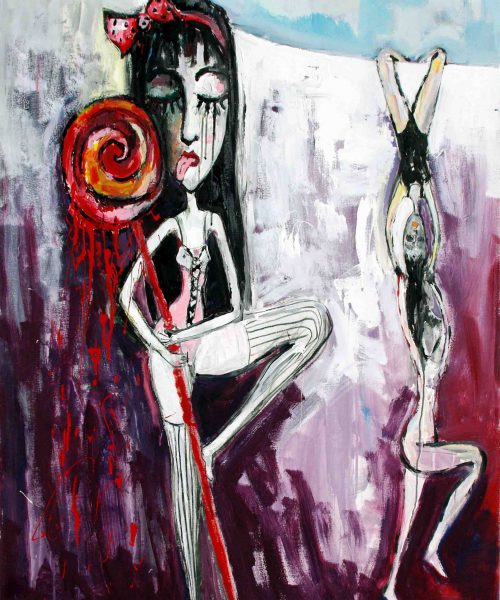 1100 IVANA TODOROVIC Artist SERBIA 100cmx70cm