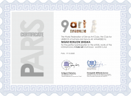 GR ART CERTIFICATE