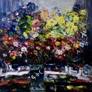Love_Oil on Canvas_120cm x 120cm_2022_$6,000